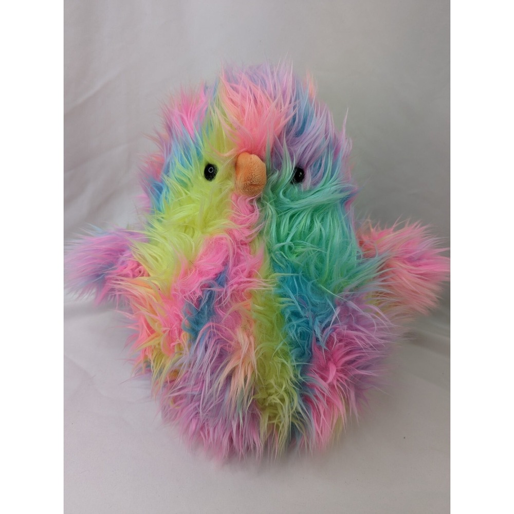 Walgreens‎ Chick Plush 11 Inch Bird Chicken Multicolor Fuzzy Stuffed Animal Toy